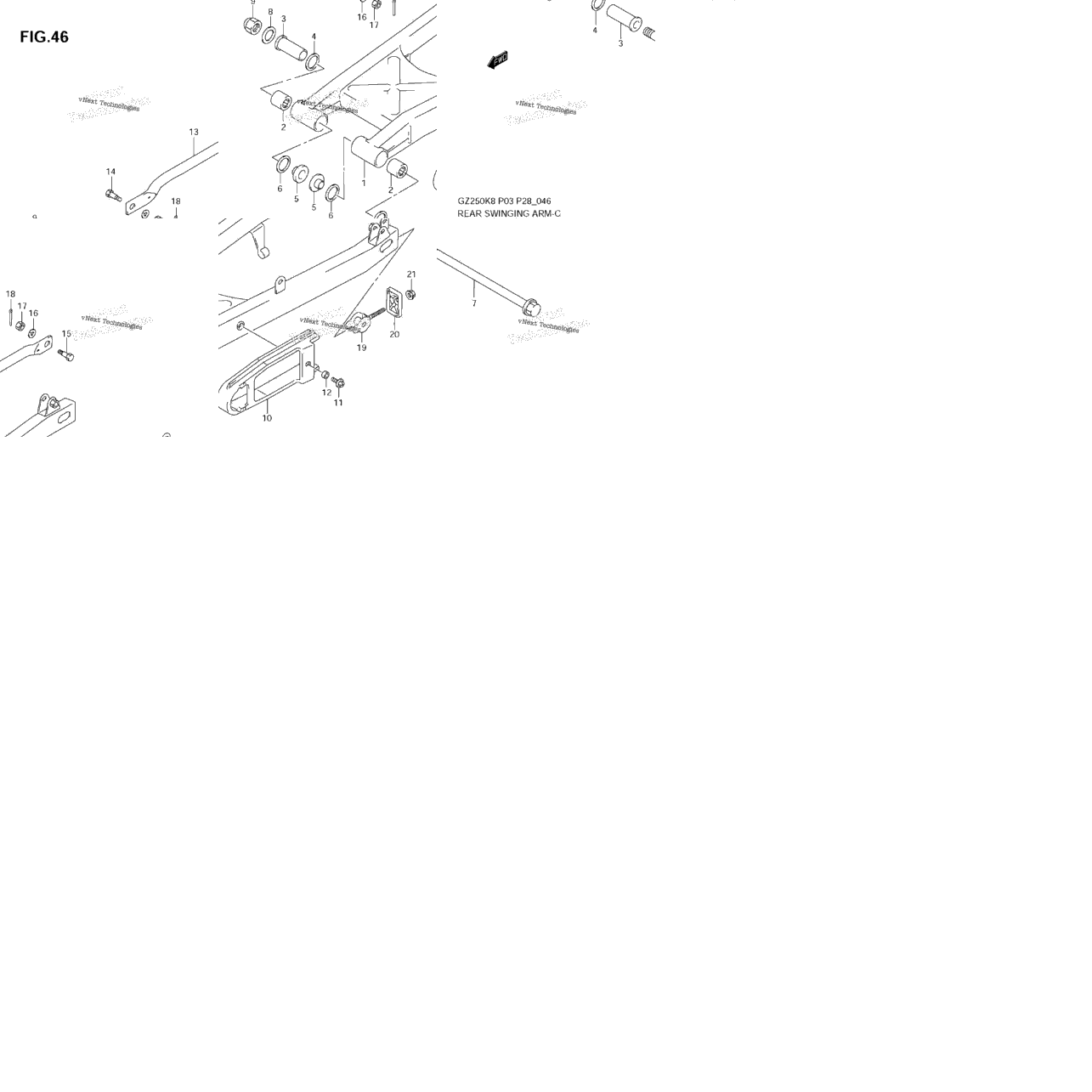 Rear Swinging Arm