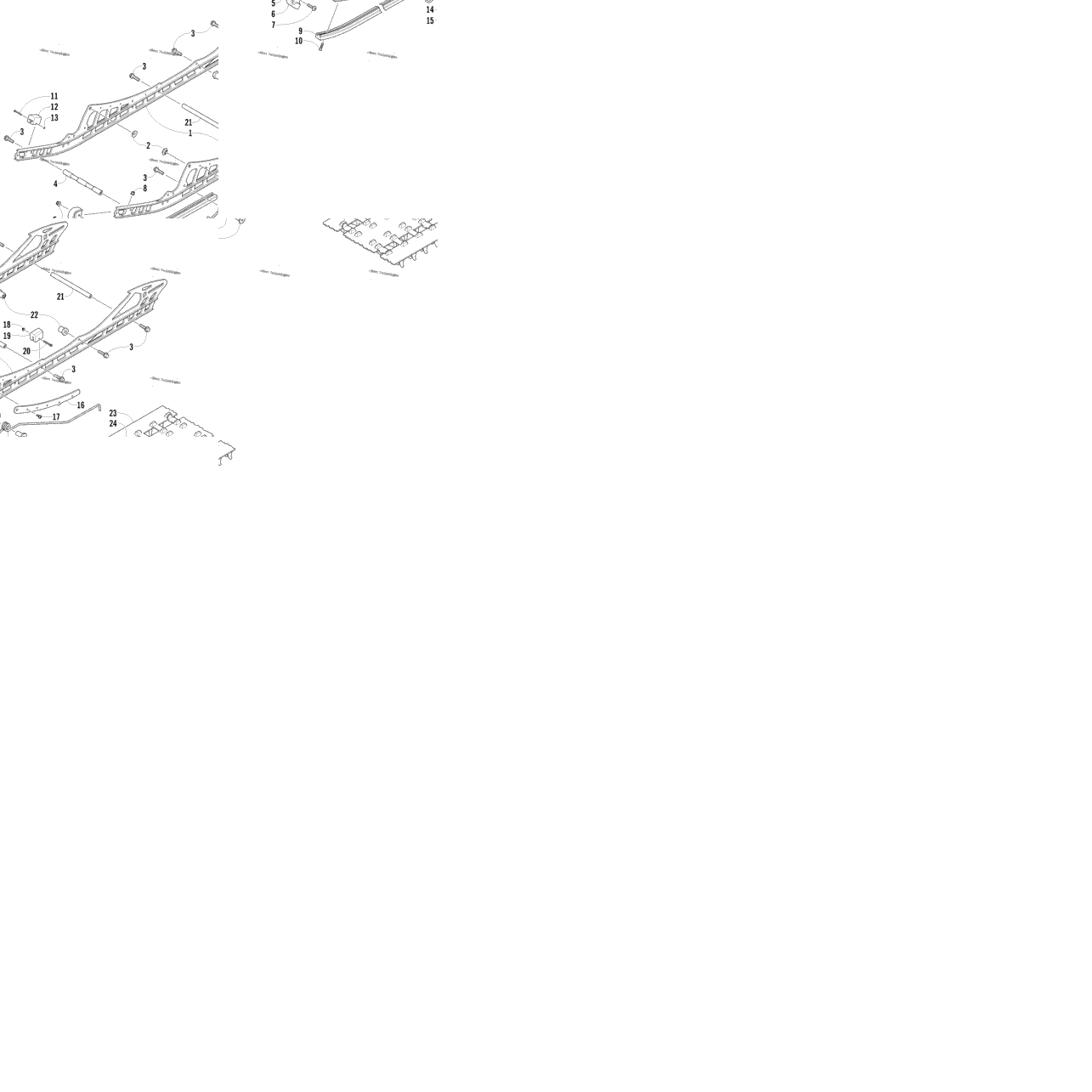 Slide Rail And Track Assembly