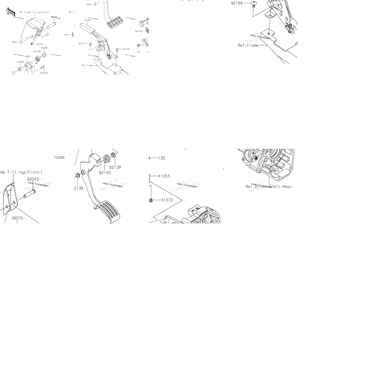 Brake Pedal/Throttle Lever