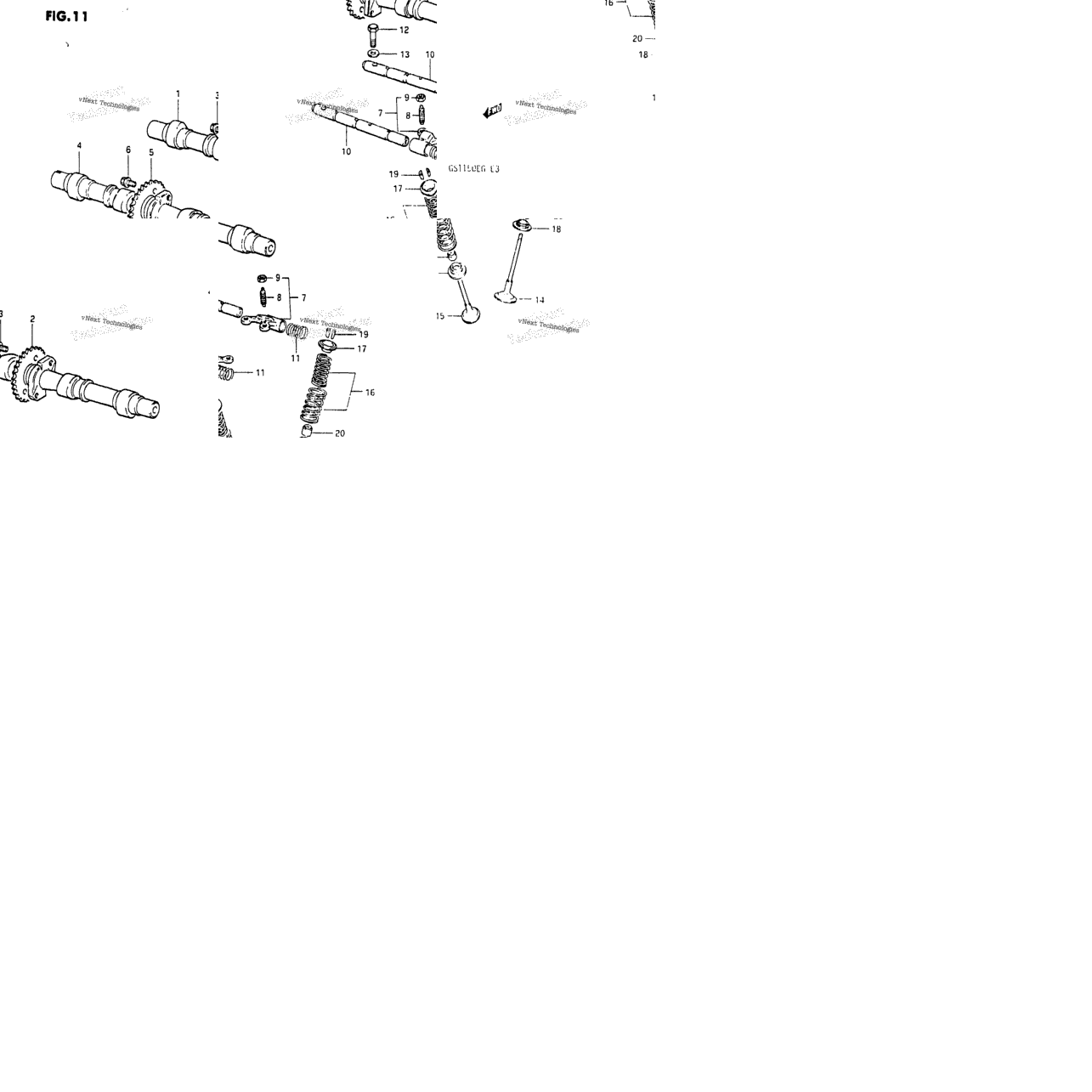 Cam Shaft - Valve