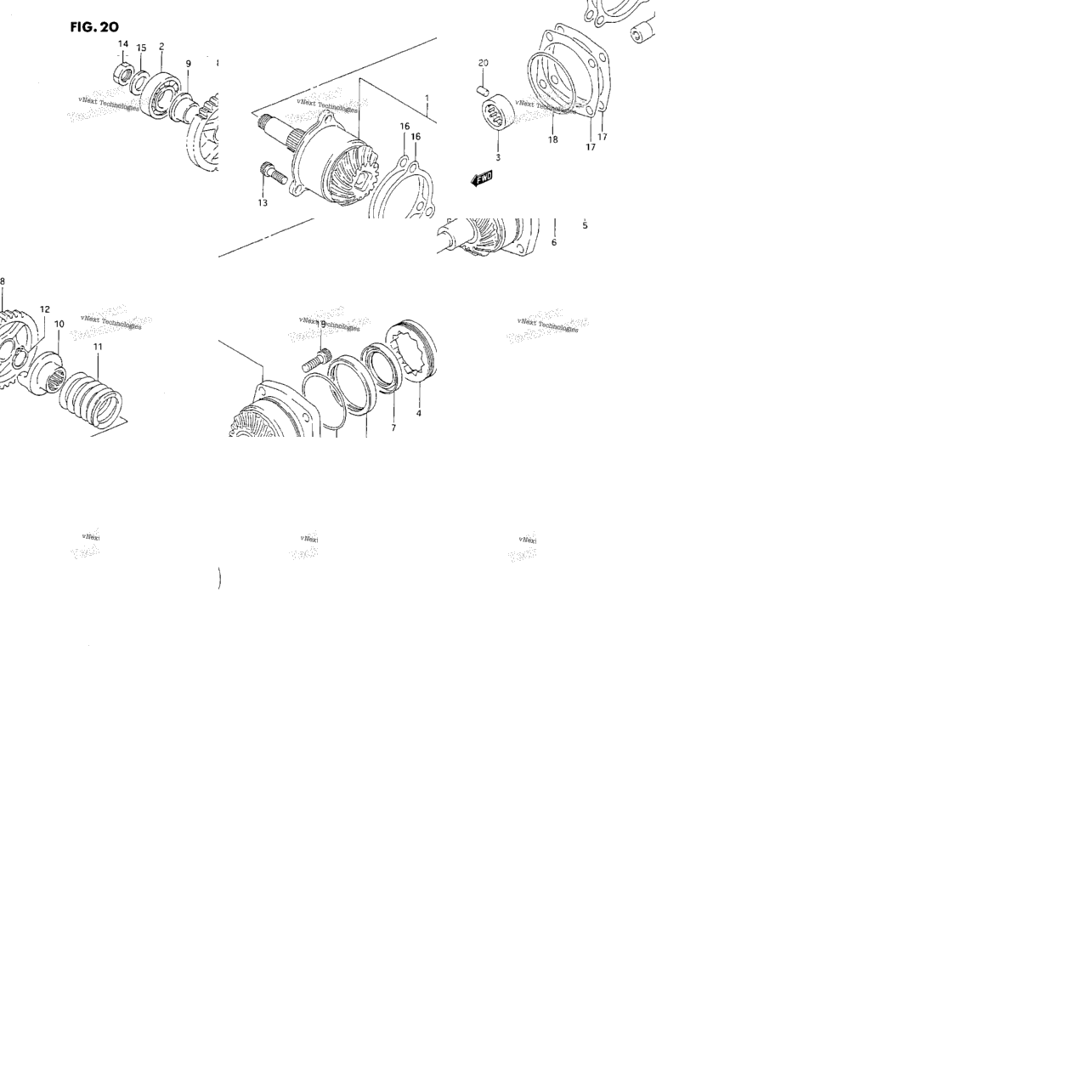Secondary Drive Gear
