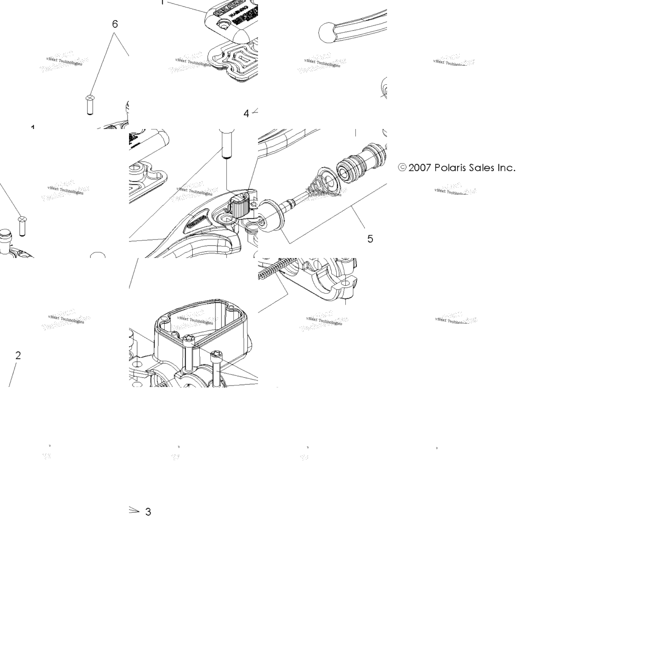 Brakes, Front Brake Lever & Master Cylinder