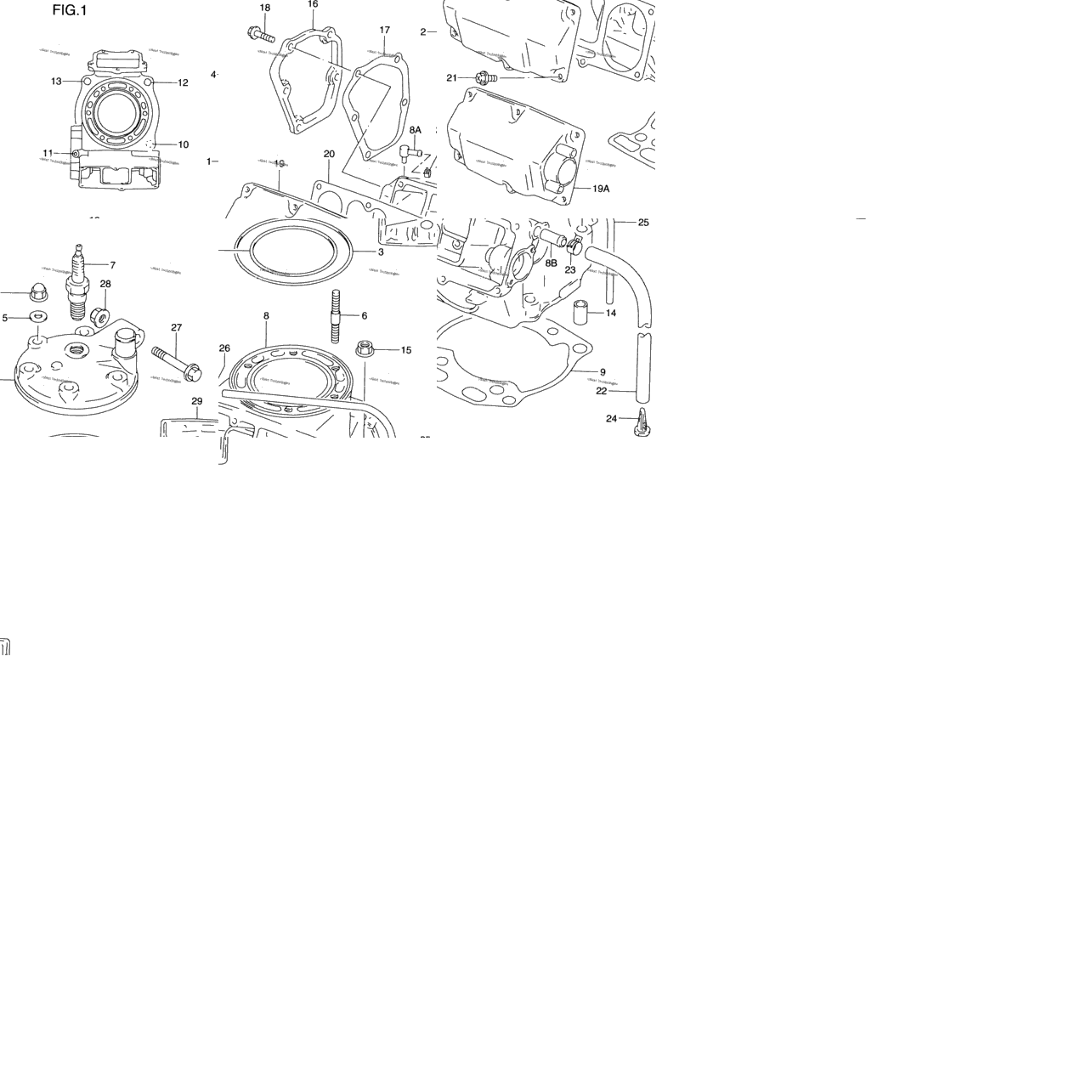Cylinder (Model T/V/W)