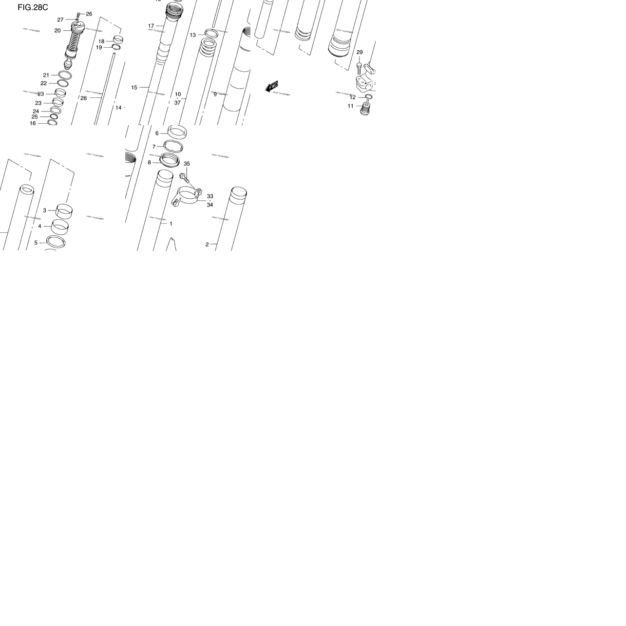 Front Damper (Model X)