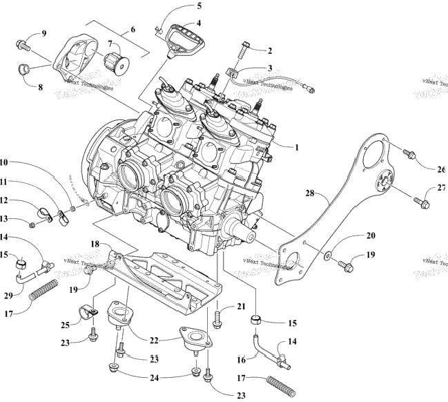 Engine And Related Parts