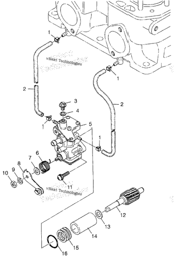 Oil Pump 500 Rmk 0982964 & European 500 Rmk