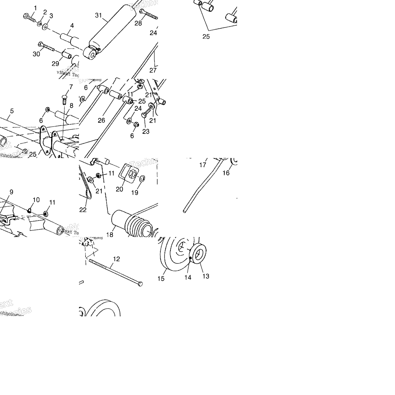 Rear Torque Arm 500 Rmk 0982964 & European 500 Rmk