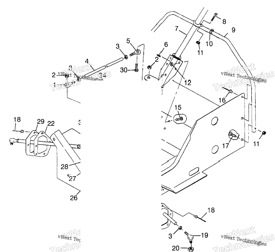 Steering 500 Rmk 0982964 & European 500 Rmk