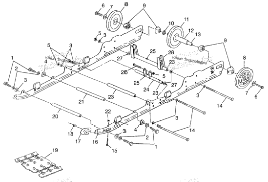 Suspension 500 Rmk 0982964 & European 500 Rmk