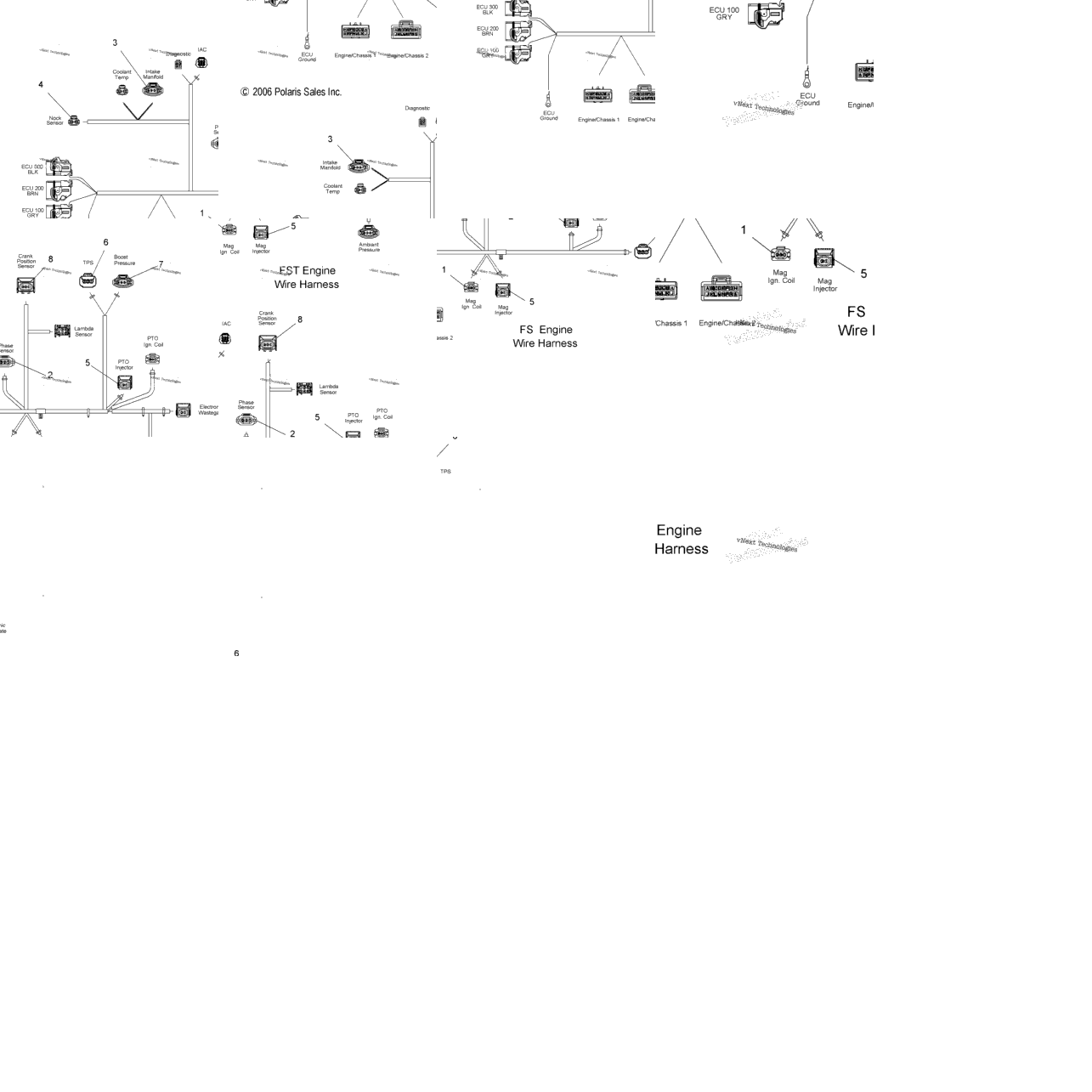 Engine Wire Harness Kit