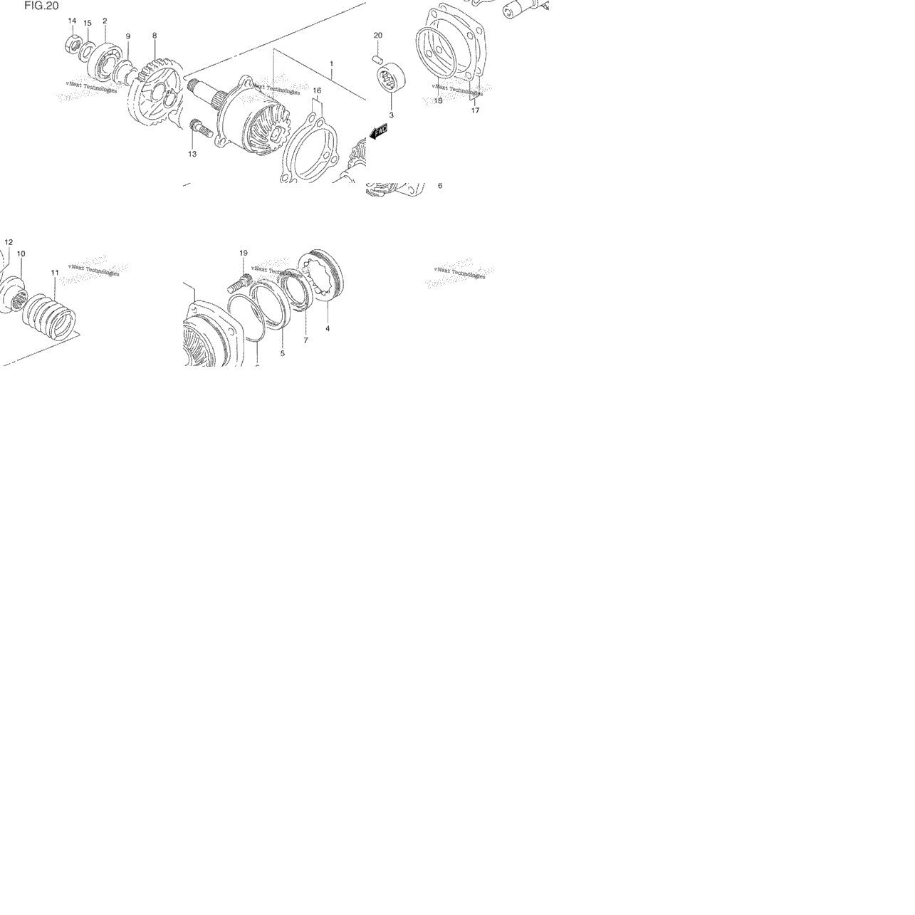 Secondary Drive Gear