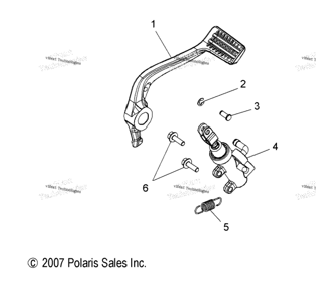 Brakes, Brake Pedal & Rear Master Cylinder Ea/Na/Naa/Nac