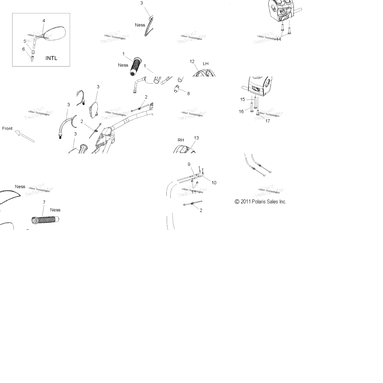 Steering, Controls & Mirrors Ea/Na/Naa/Nac