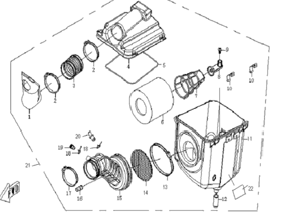 Air Filter Assy(Efi)