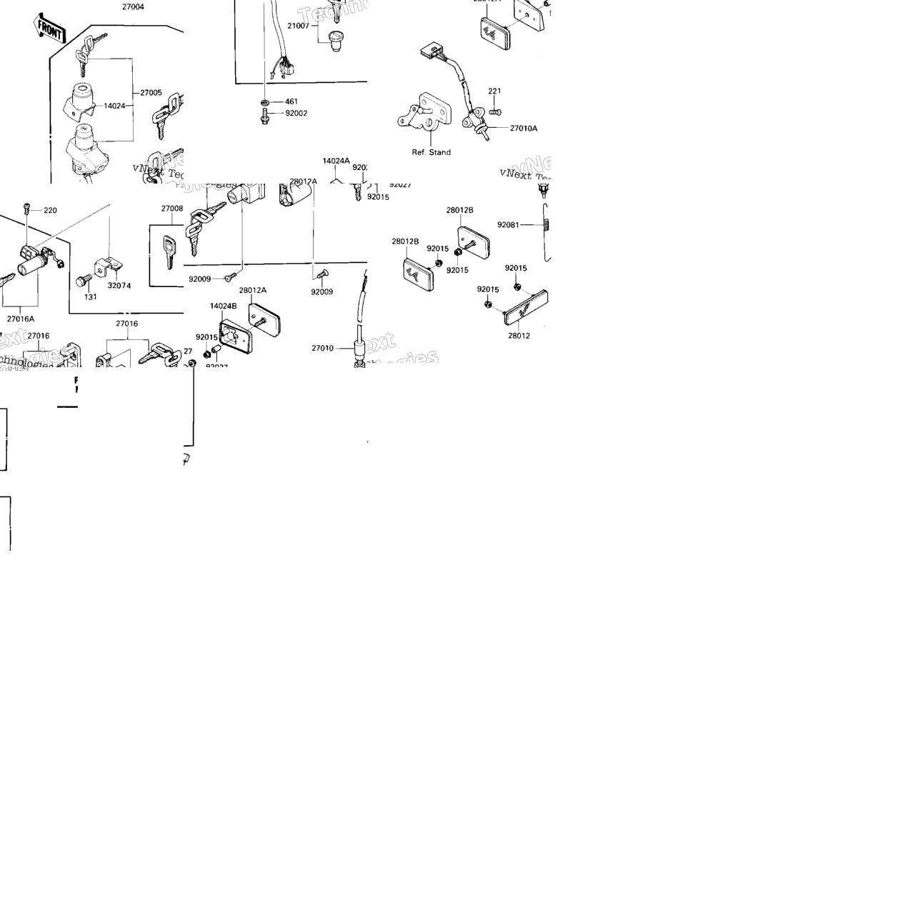 Ignition Switch/Locks/Reflectors
