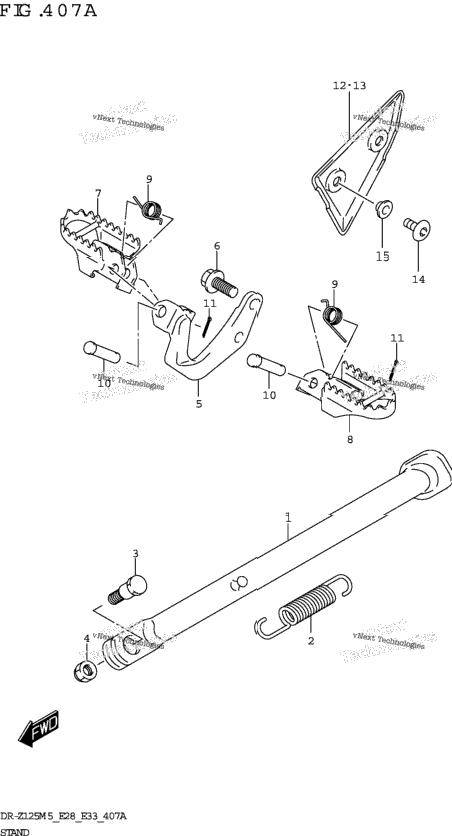 Stand (Dr-Z125)