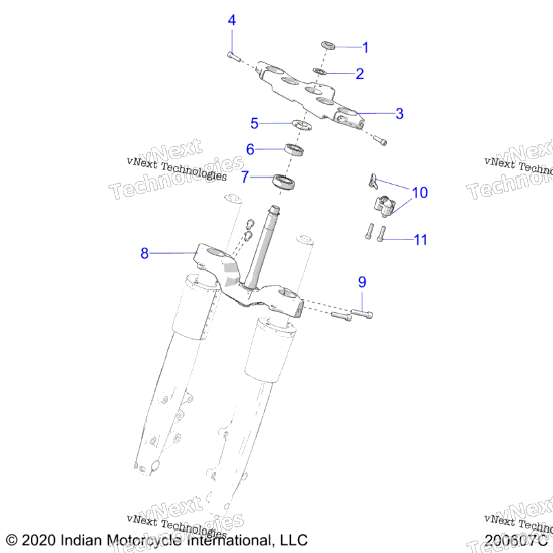 Steering, Upper And Lower Clamps N21thabb All Options