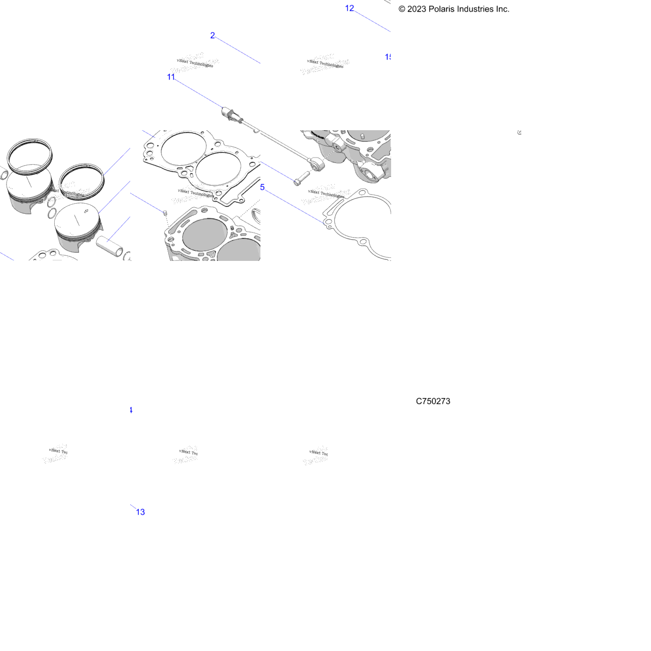 Engine, Cylinder And Piston Z25xpd92a/92B