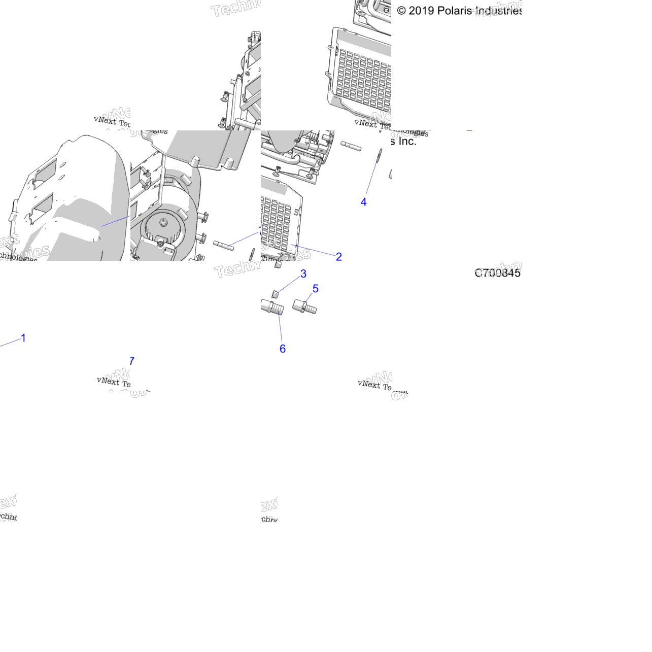 Body, Dash, Heater Assembly