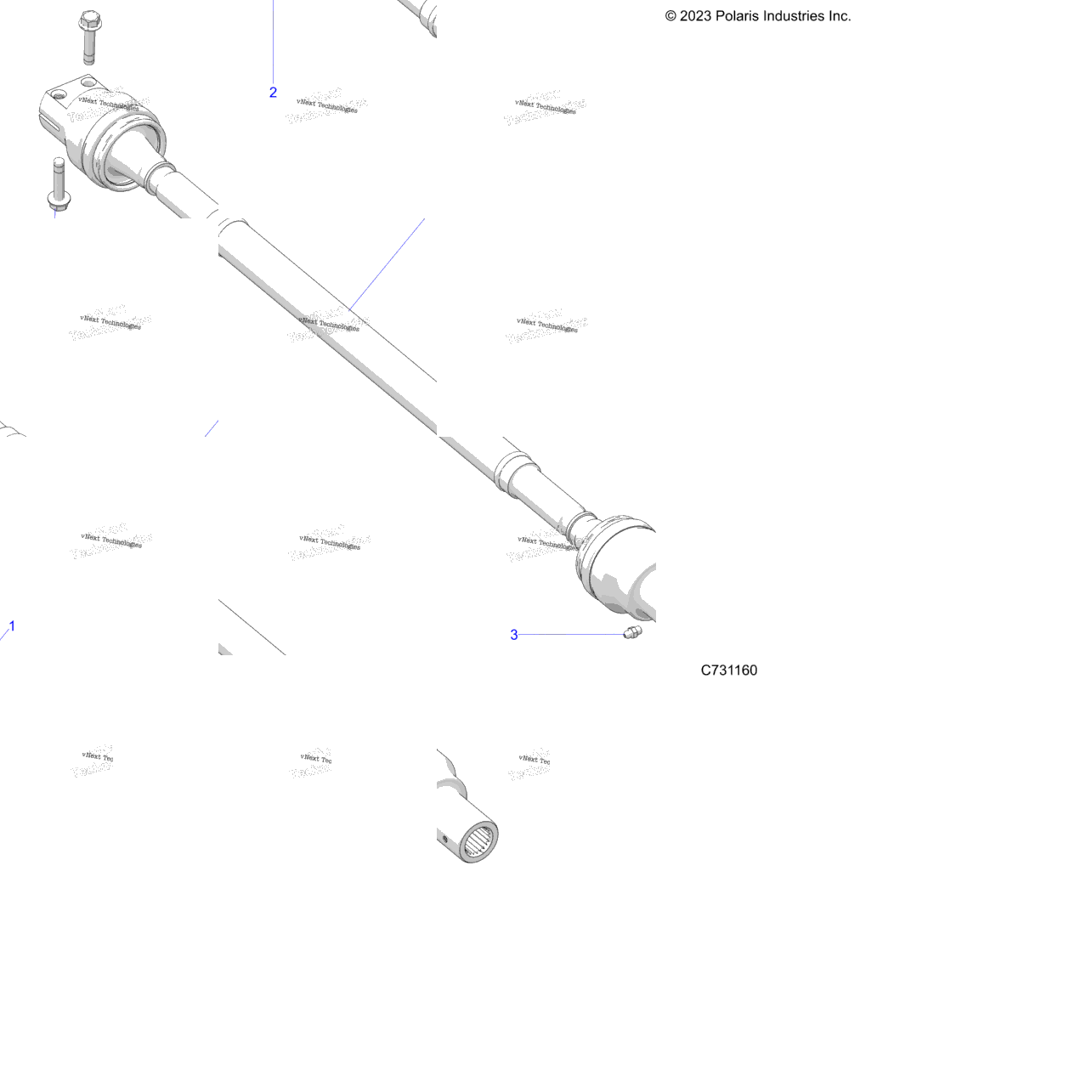 Drive Train, Rear Prop Shaft