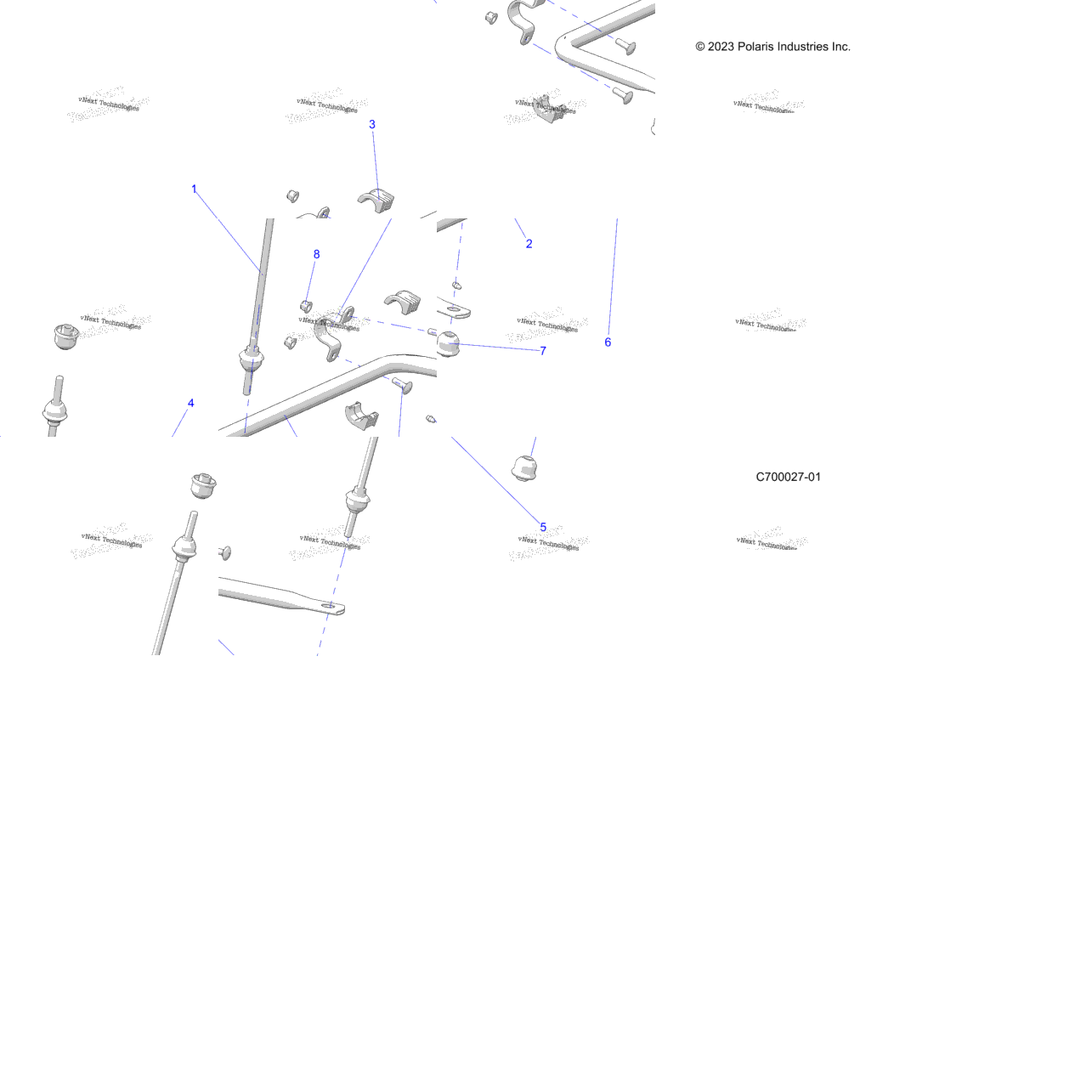Suspension, Rear Stabilizer Bar