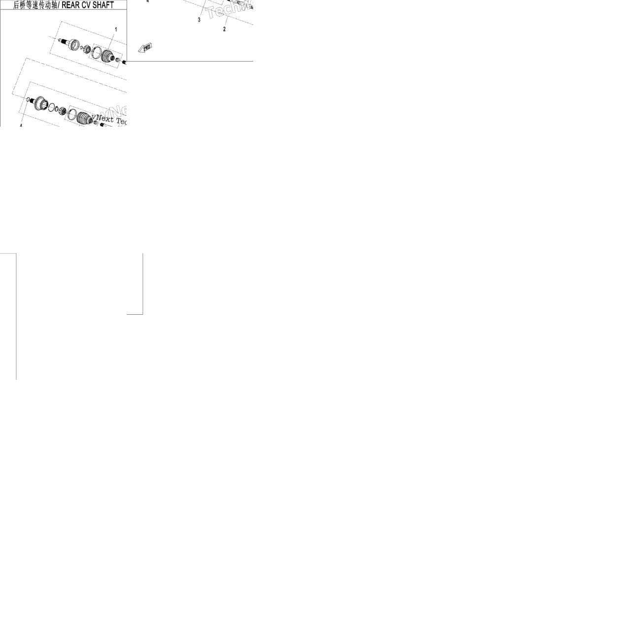Rear Cv Shaft(Odm)