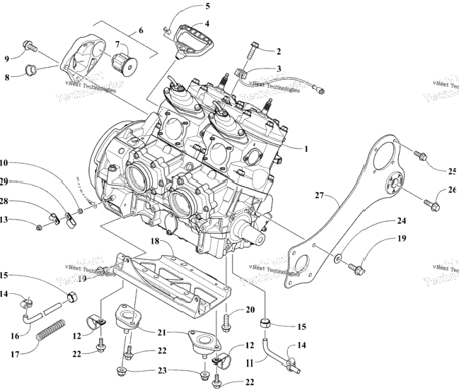 Engine And Related Parts