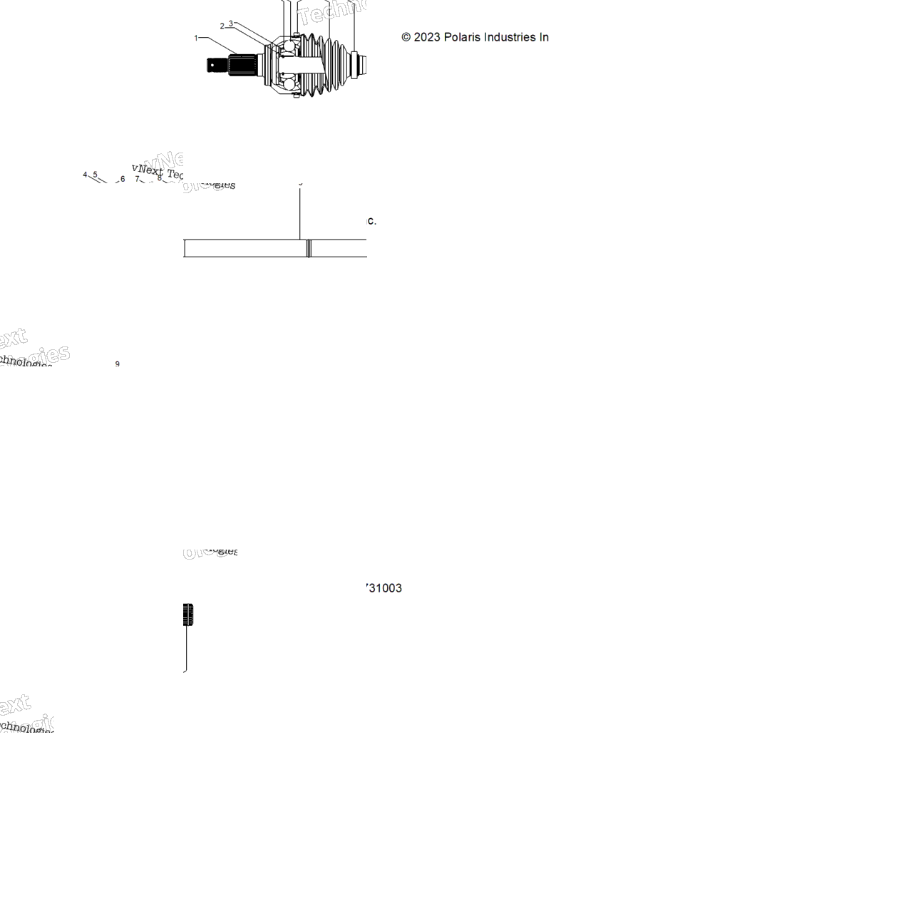 Drive Train, Front Halfshaft