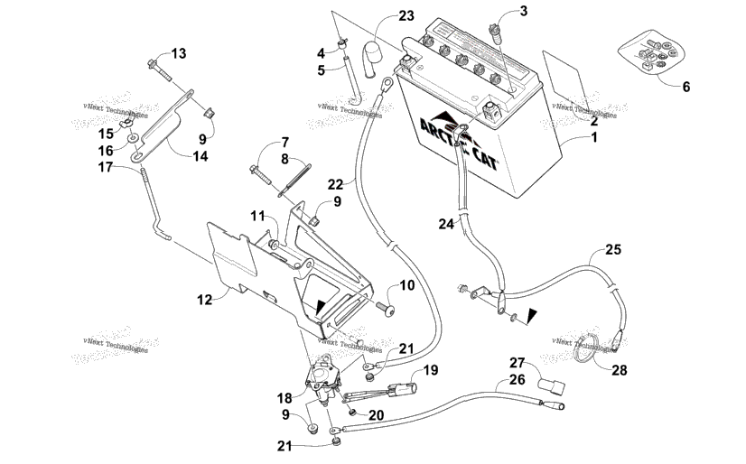 Battery And Tray Assembly