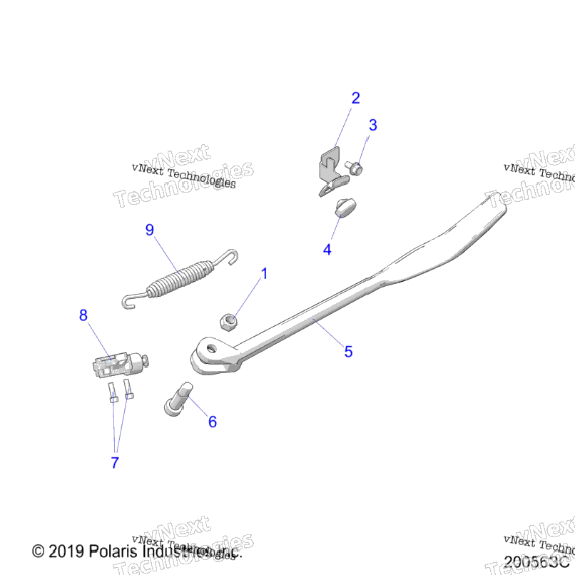 Chassis, Side Stand N21tcdbb All Options