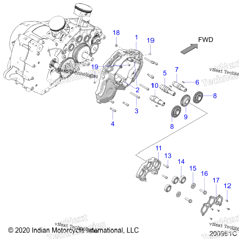 Engine, Cam Shafts & Gears N21tcdbb All Options