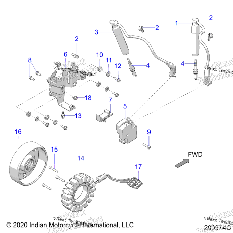 Electrical, Ignition System N21tvdbb All Options