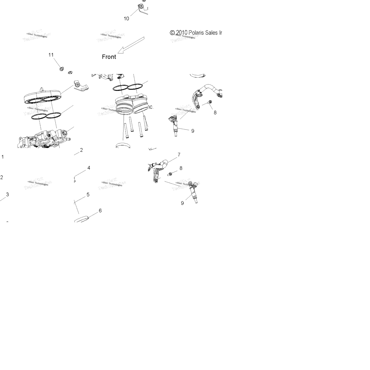 Engine, Throttle Body Asm. All Options