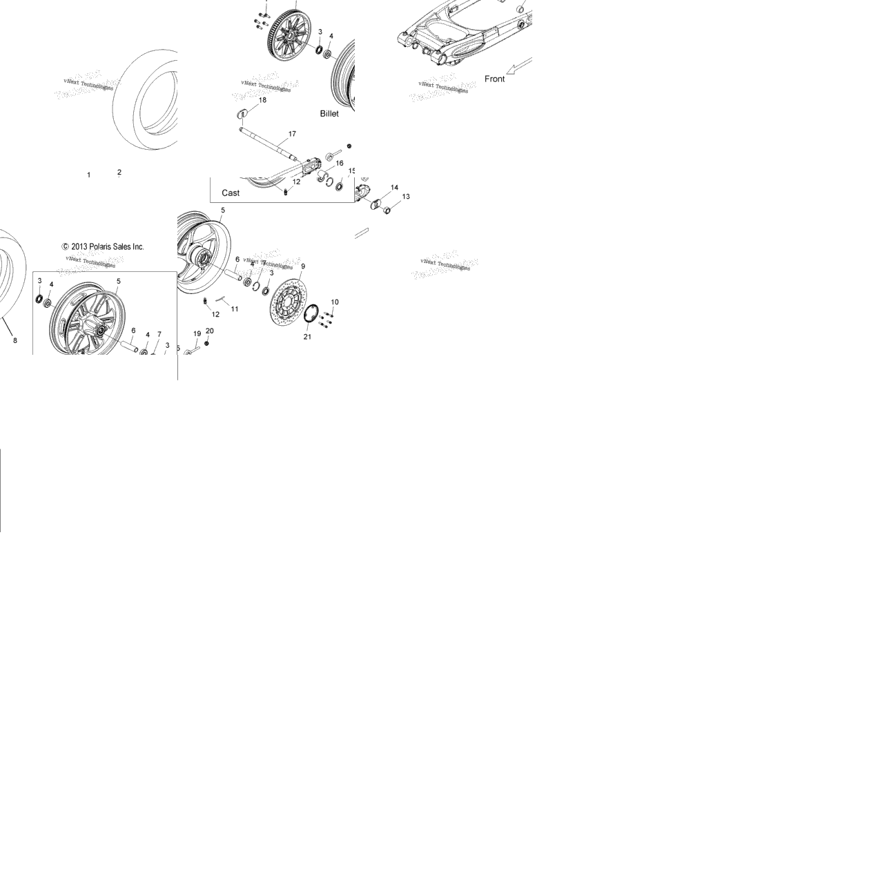 Wheels, Rear All Options