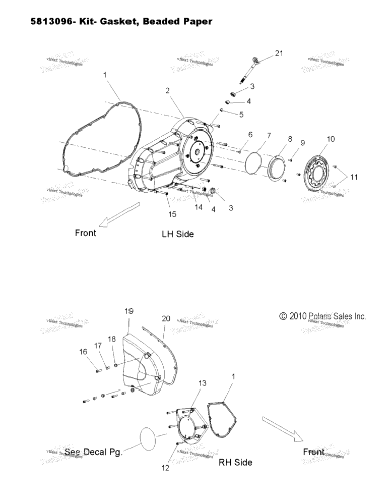 Engine, Side Covers All Options