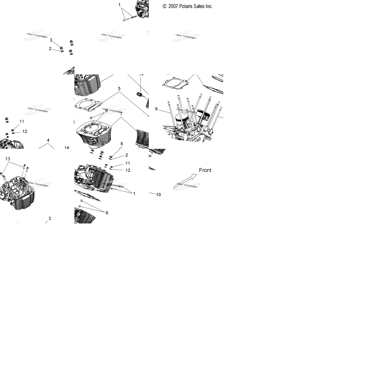 Engine, Cylinder & Head All Options