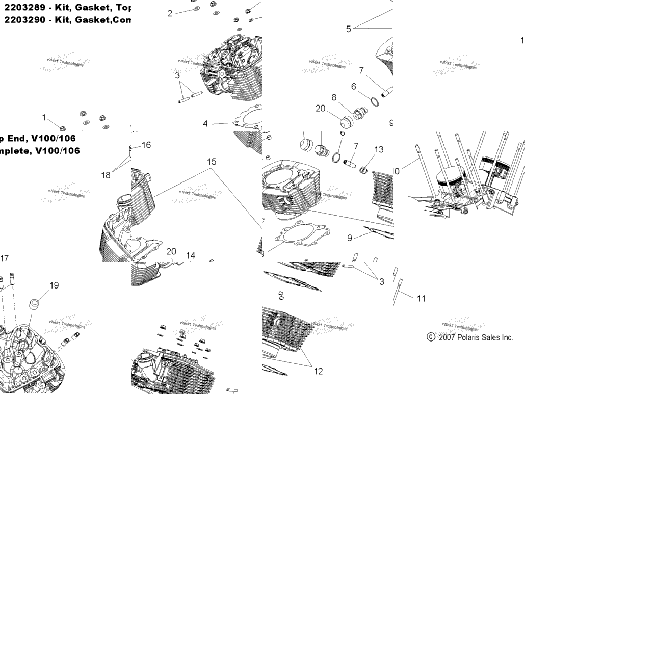 Engine, Cylinder & Head All Options