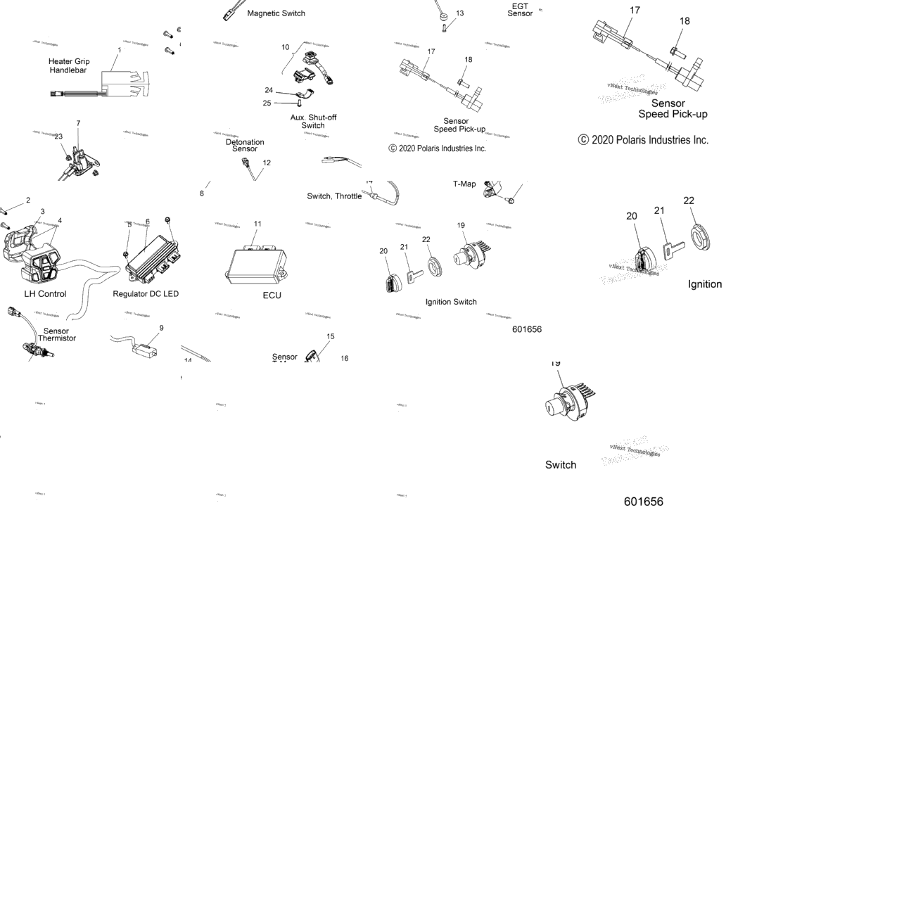 Electrical, Switches, Sensors & Components All Options