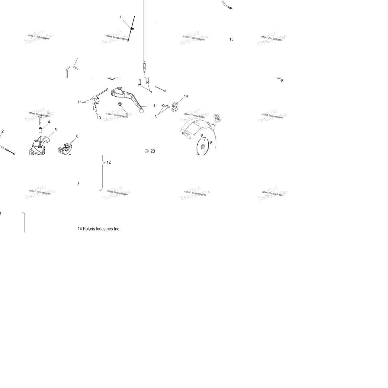 Steering, Clutch Lever All Options