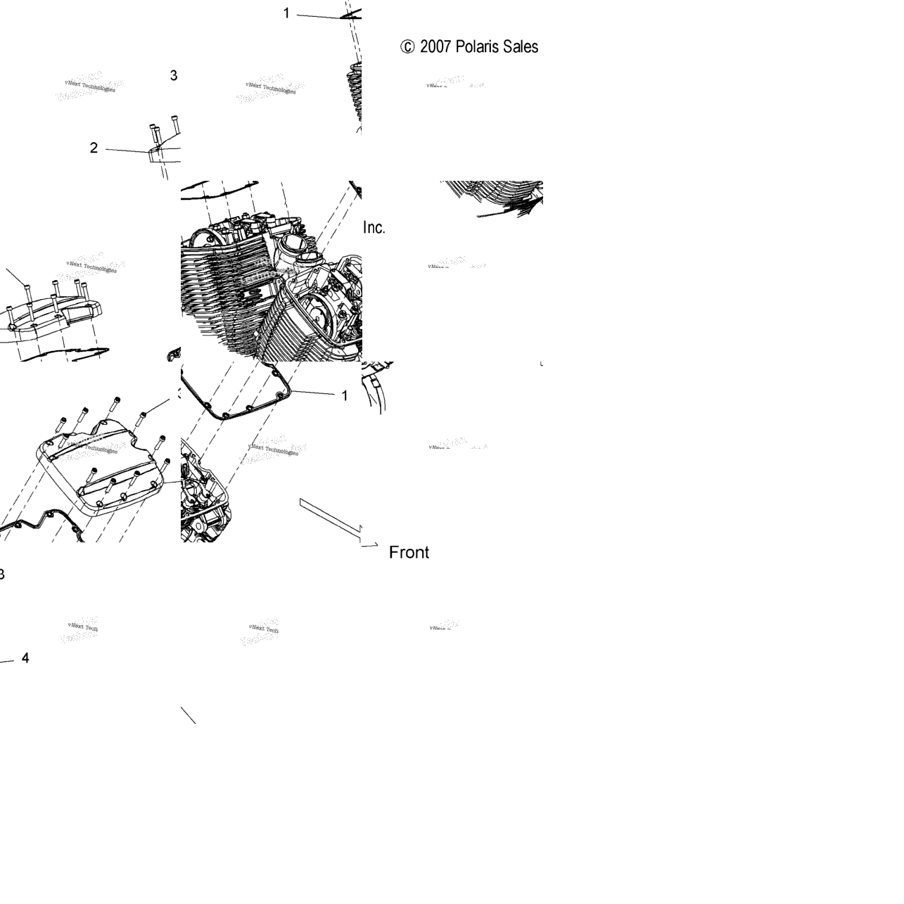 Engine, Valve Covers All Options
