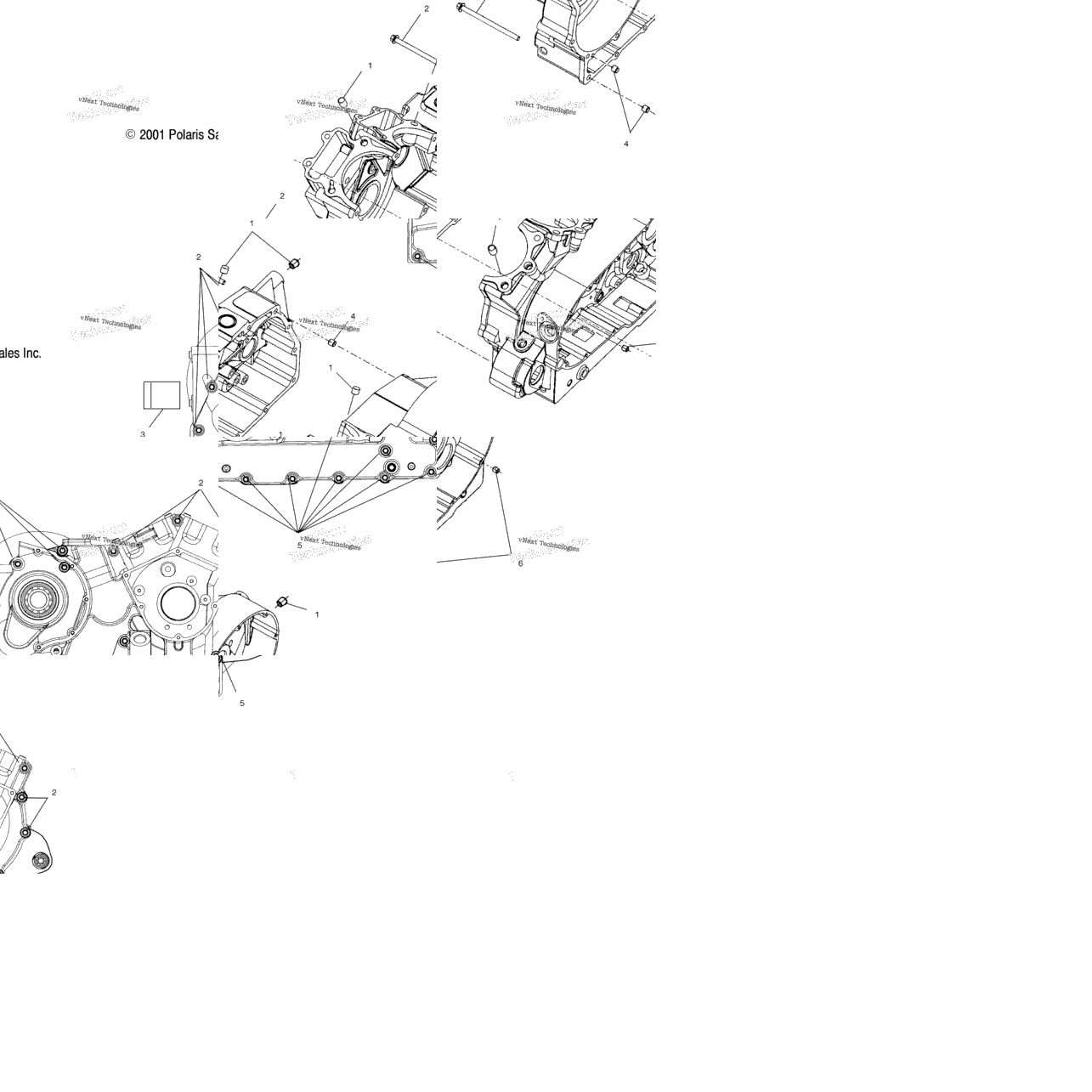 Engine, Crankcase V01cb15cc