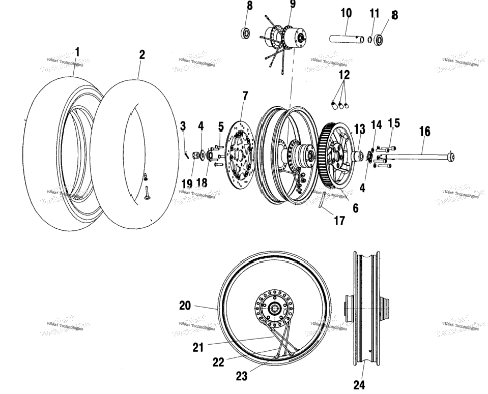Wheels, Rear V01cd15cc
