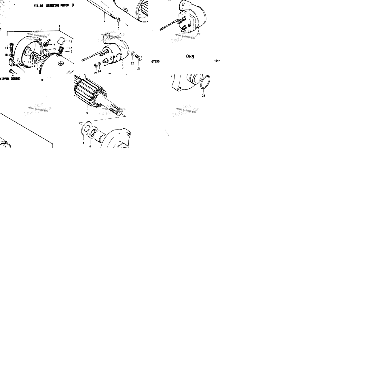 Starting Motor (Nippon Denso)