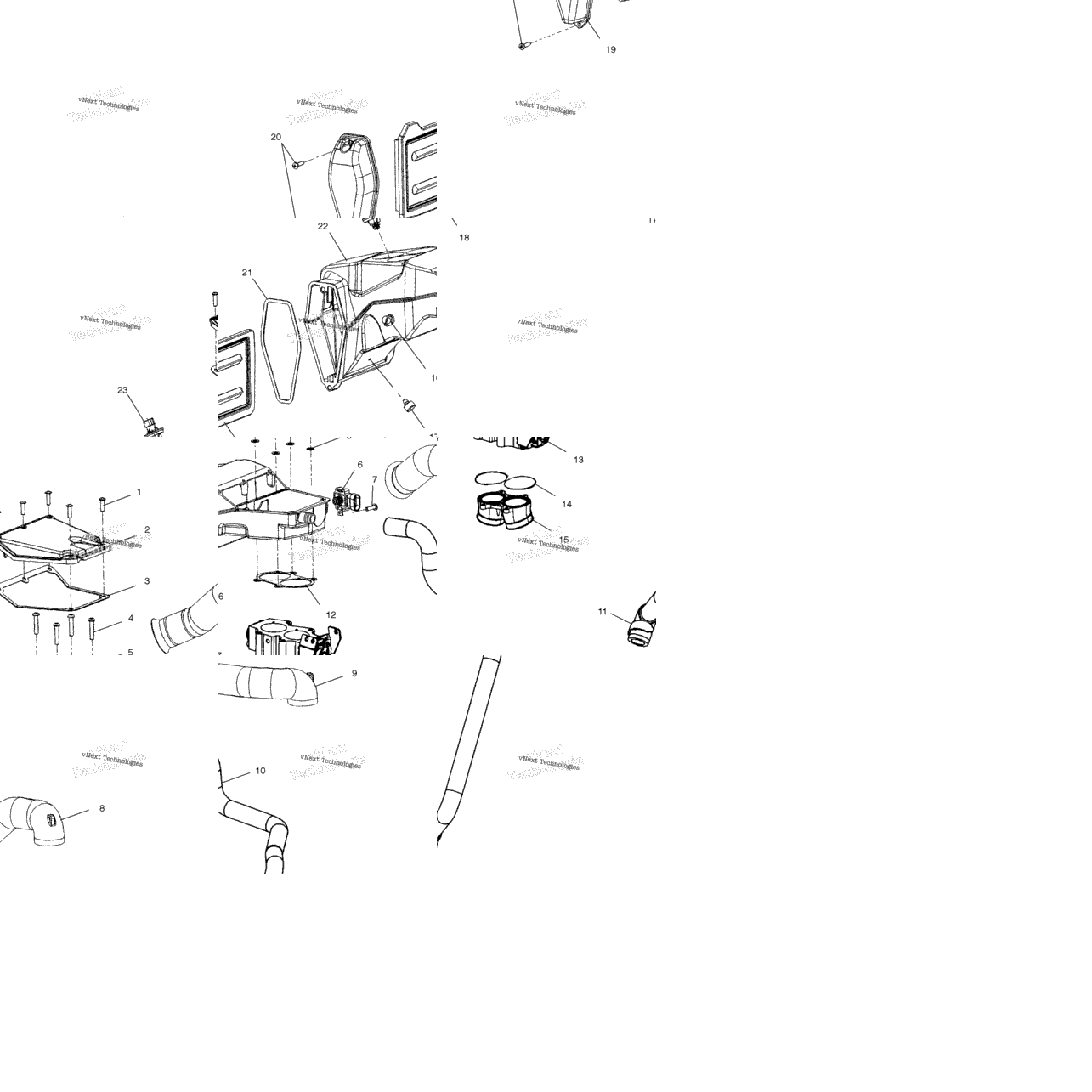 Engine, Air Box /All Options