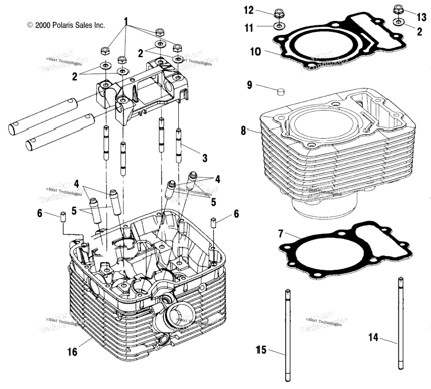 Engine, Cylinder & Head V01cs15da