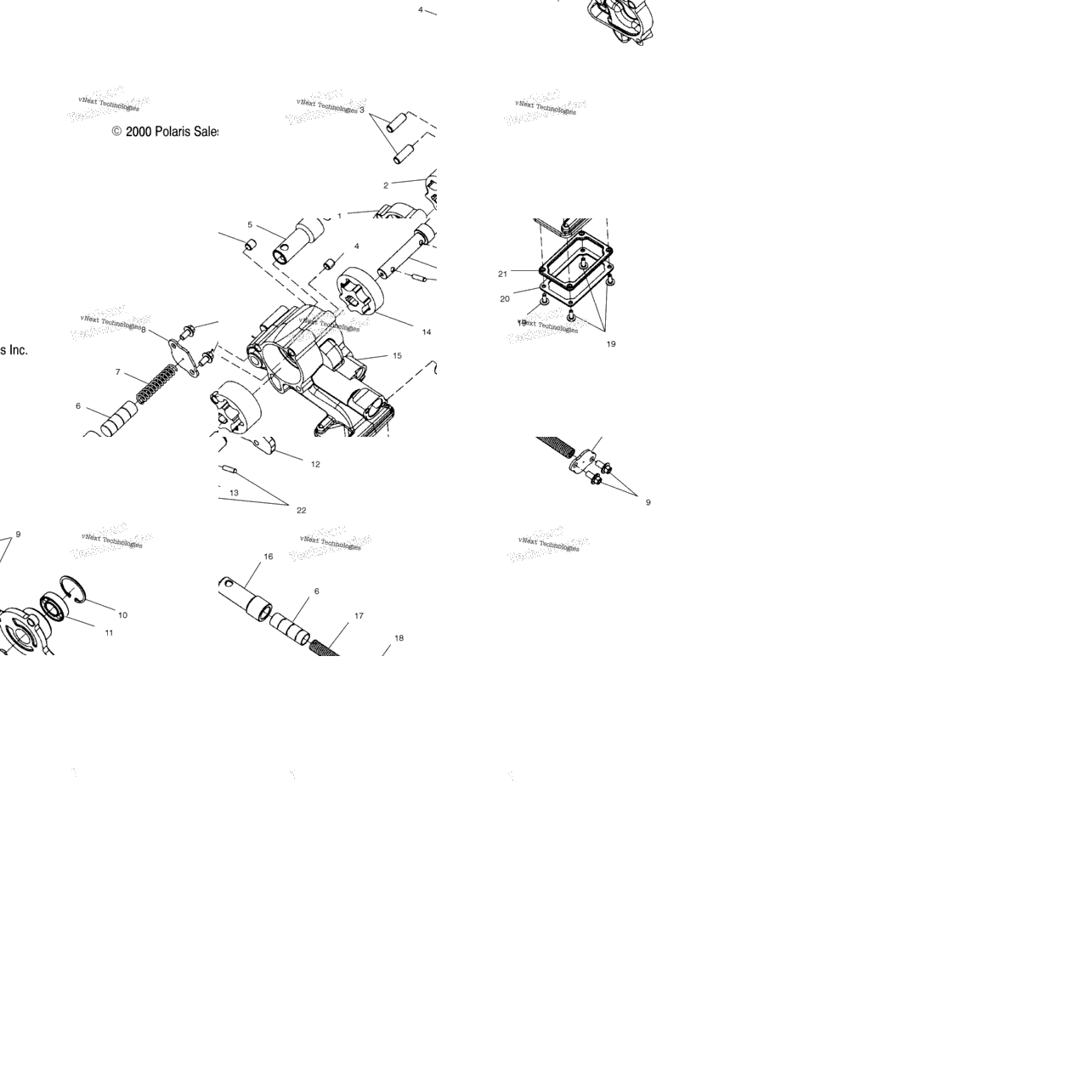 Engine, Oil Pump V01cs15da