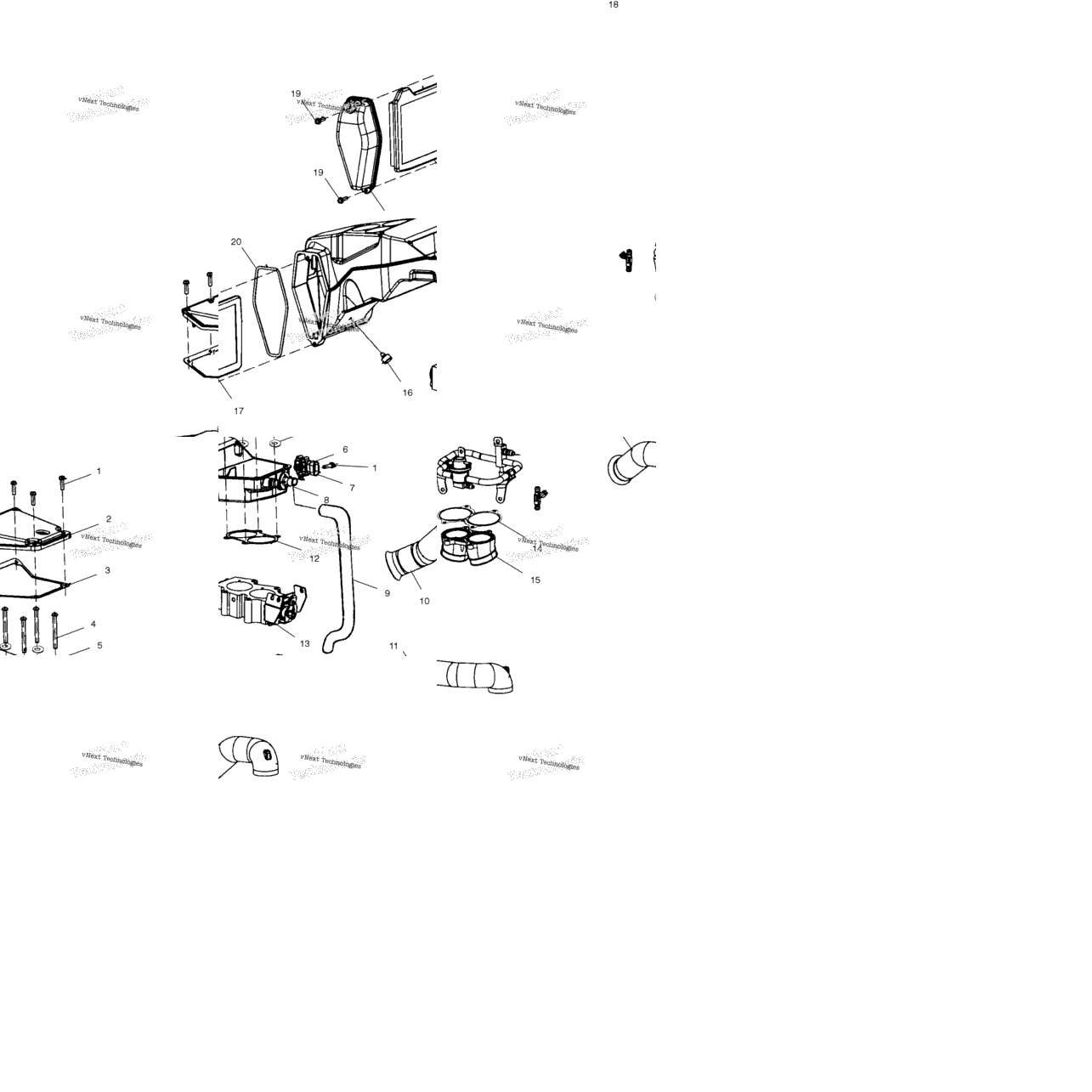 Engine, Air Box V01cs15da