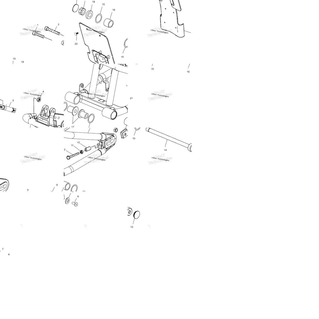 Suspension, Swing Arm V01cs15da
