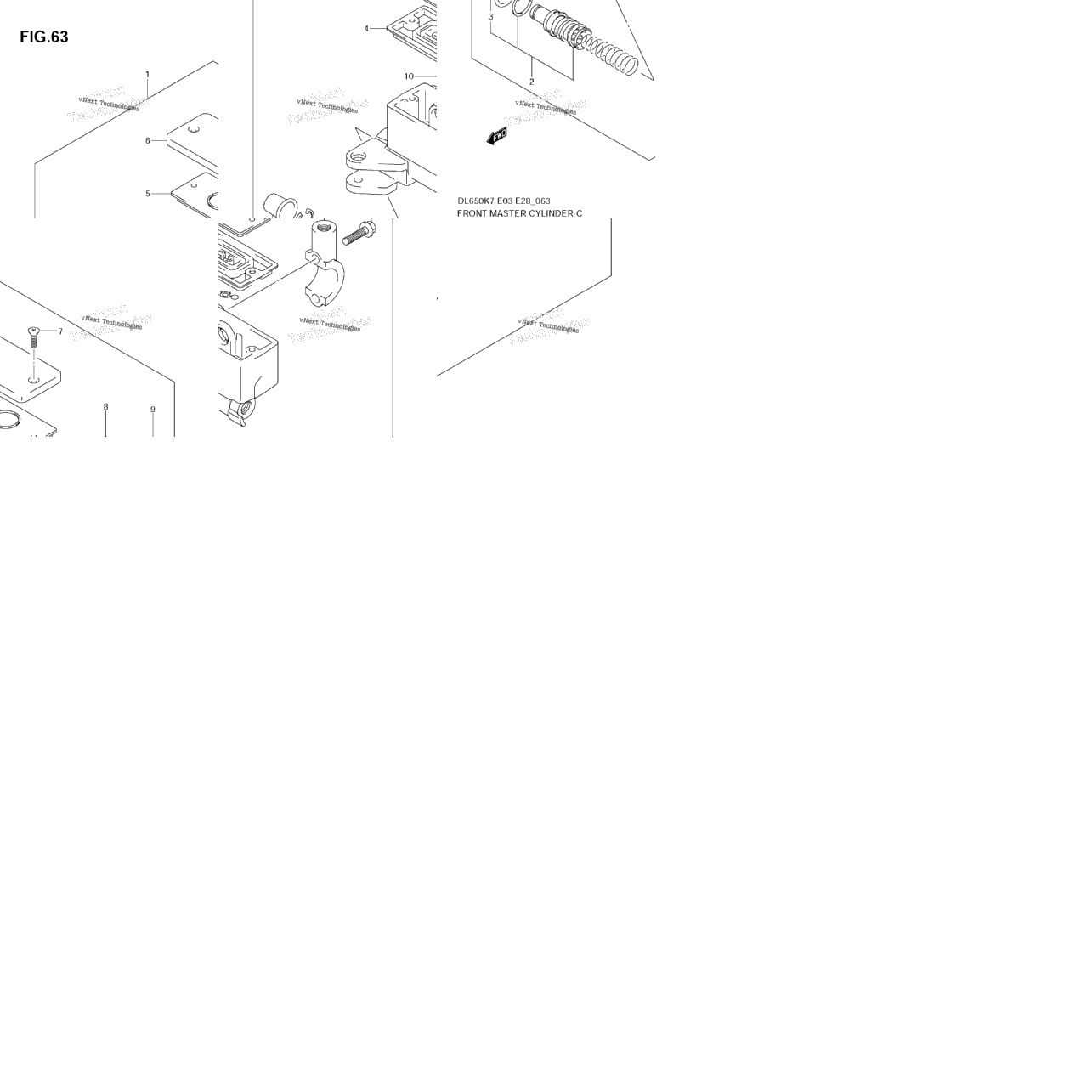 Front Master Cylinder