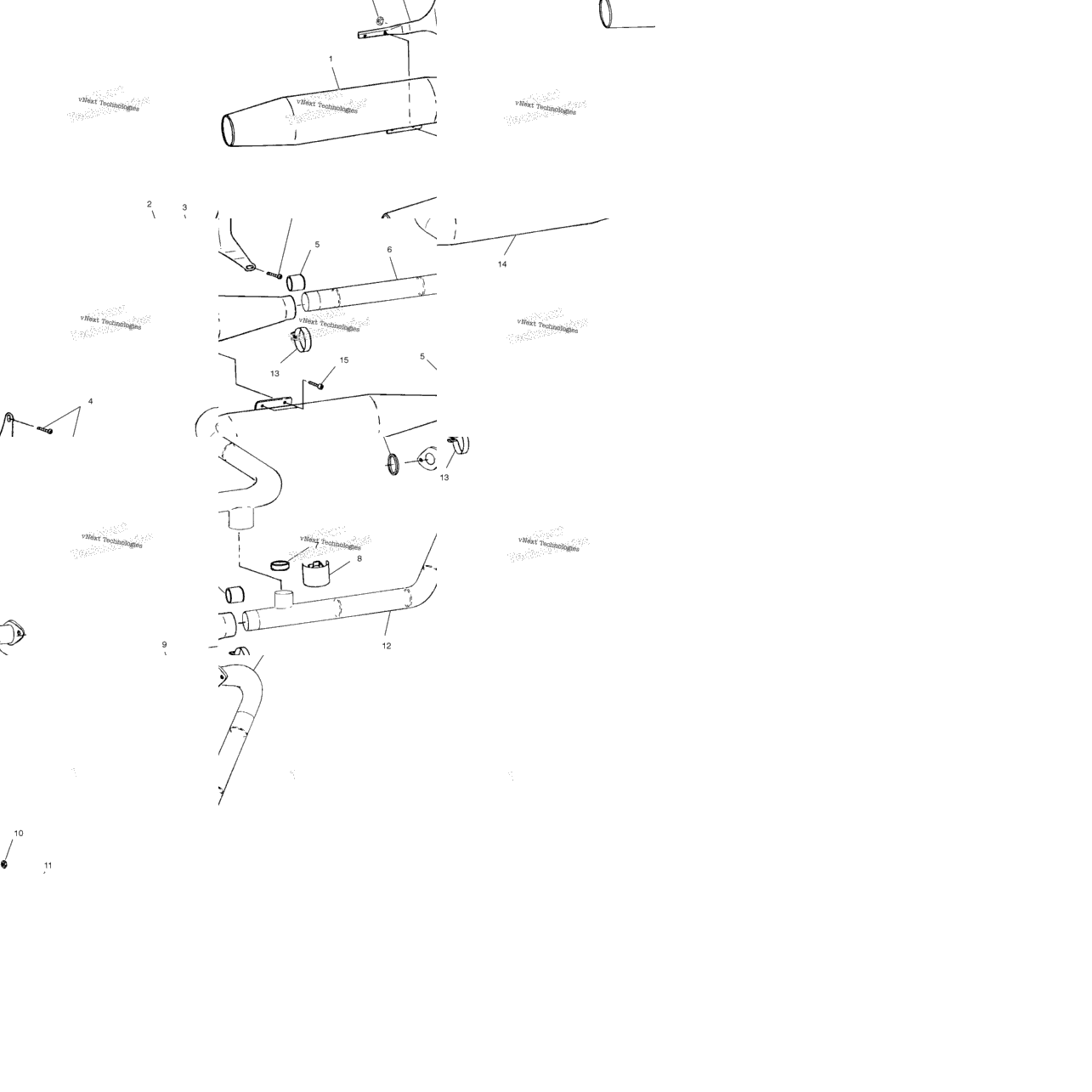 Engine, Exhaust System V01cd15cc